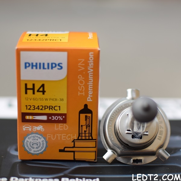 Đèn Halogen Philips tiêu chuẩn H4