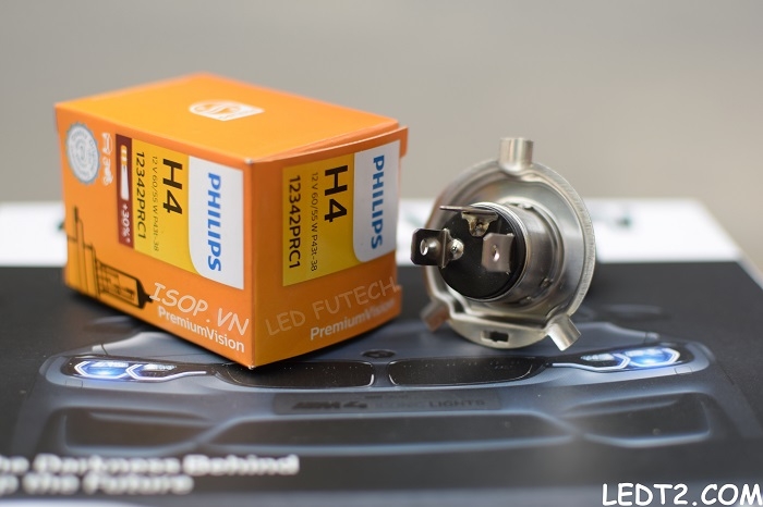 Đèn Halogen Philips tiêu chuẩn H4