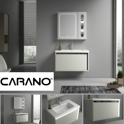 TỦ KỆ LAVABO CARANO MODEL F0806-8D (MODEL: F0806-8D)
