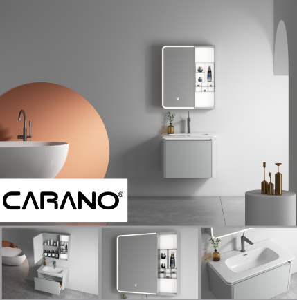 TỦ KỆ LAVABO CARANO MODEL F0815-6D (MODEL: F0815-6D)