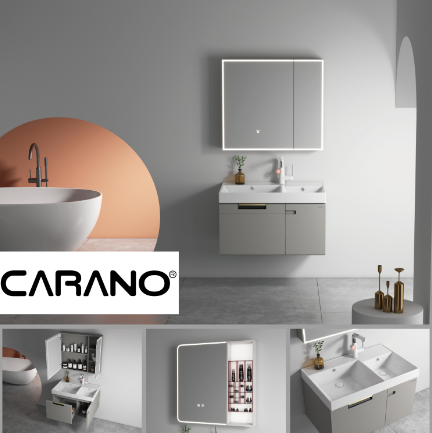 TỦ KỆ LAVABO CARANO MODEL F0817-8D (MODEL: F0817-8D)