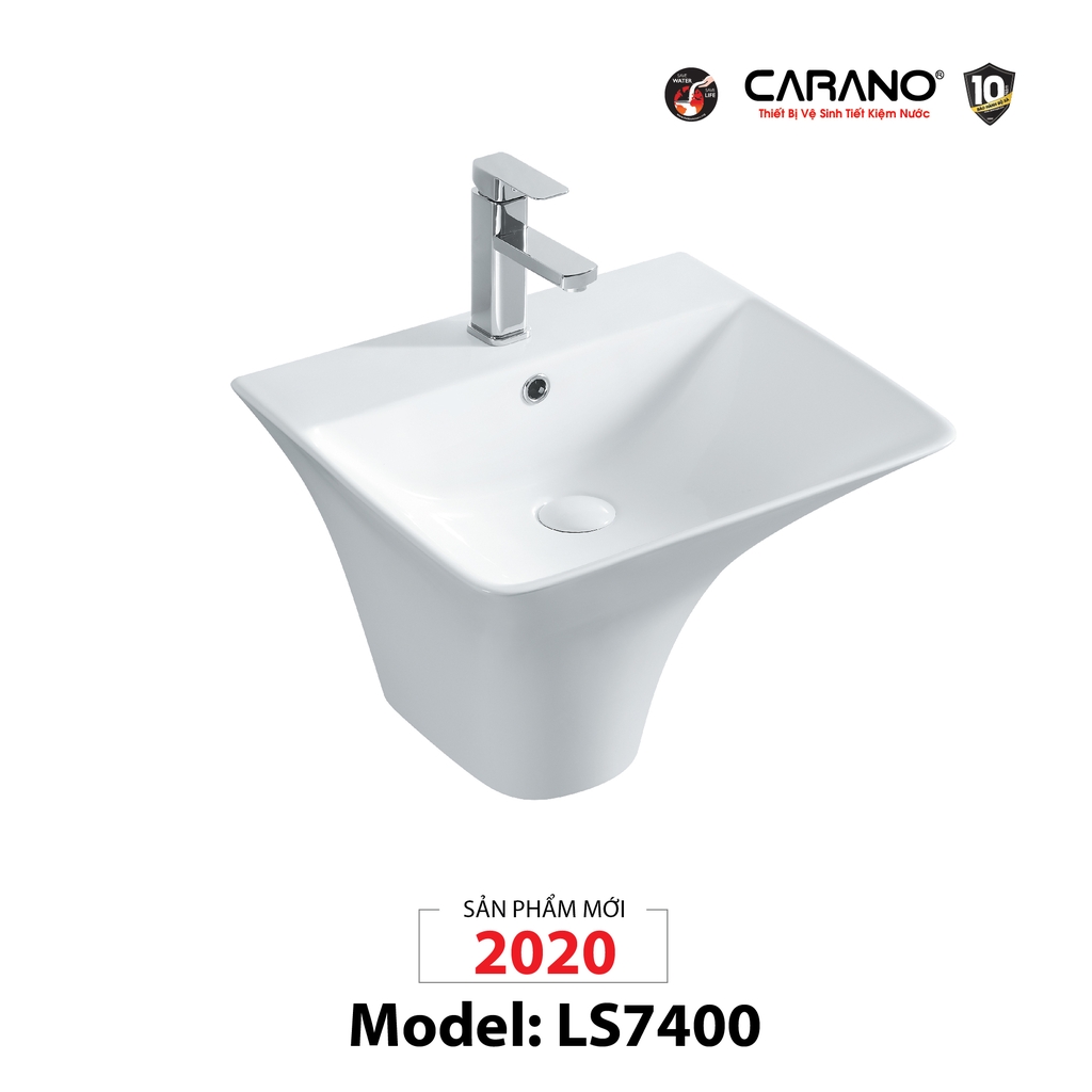 LAVABO TREO TƯỜNG CARANO MODEL LS7400 (MODEL LS7400)