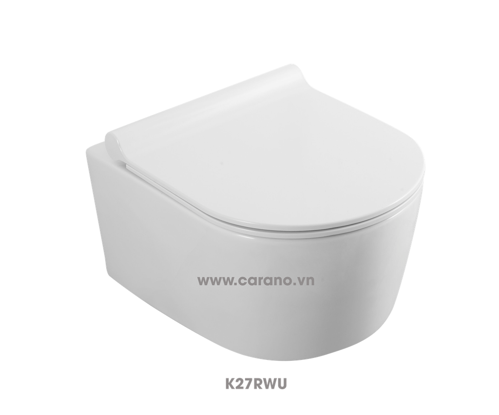 TOILET TREO TƯỜNG CARANO MODEL K27RWU