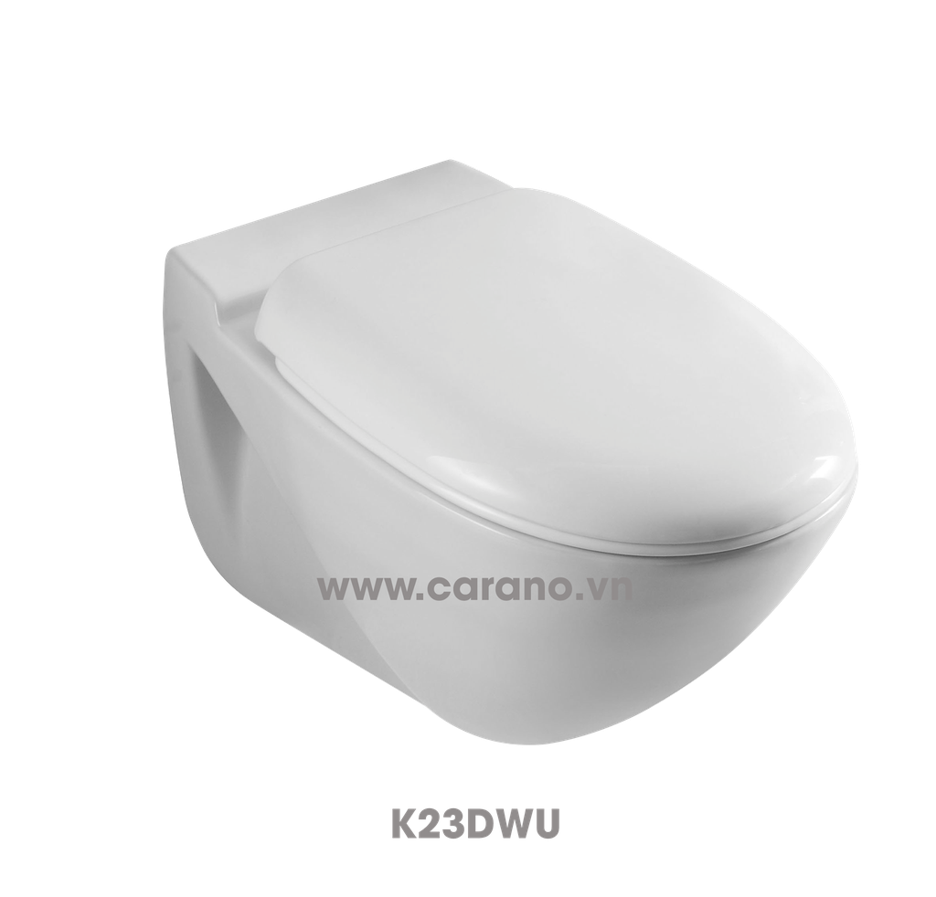 TOILET TREO TƯỜNG CARANO MODEL K23DWS