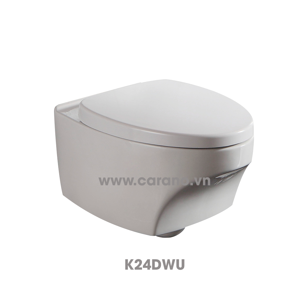 TOILET TREO TƯỜNG CARANO MODEL K24DWU