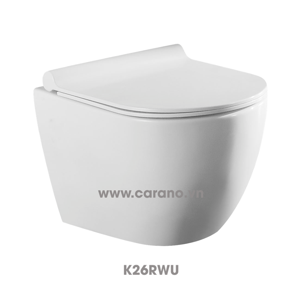 TOILET TREO TƯỜNG CARANO MODEL K26RWU