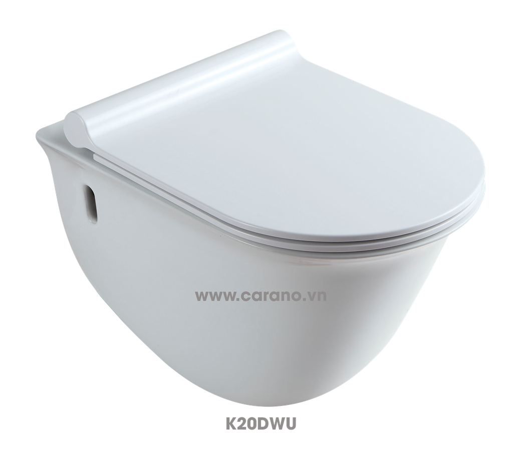 TOILET TREO TƯỜNG CARANO MODEL K20DWU