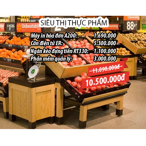 Combo Siêu thị thực phẩm