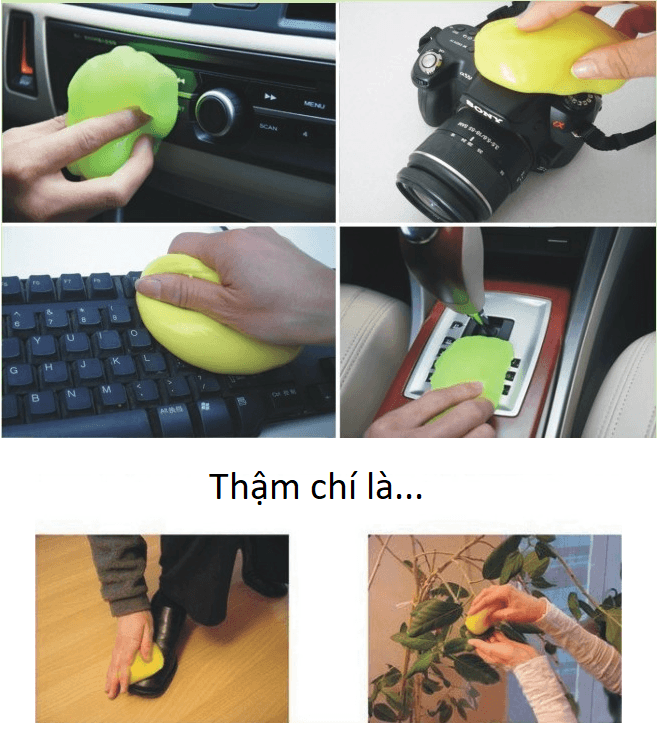 Loại bỏ bụi bẩn nhanh chóng, hiệu quả, ngay cả ở những vị trí khó tiếp cận