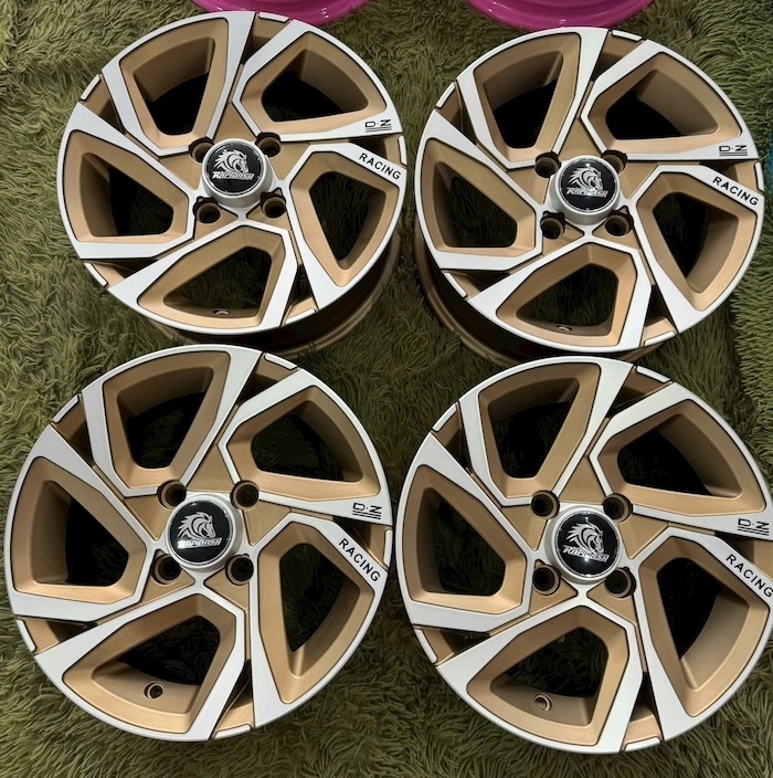 Lazang 13 inch VinFast Minio Green Rapidash chất lượng