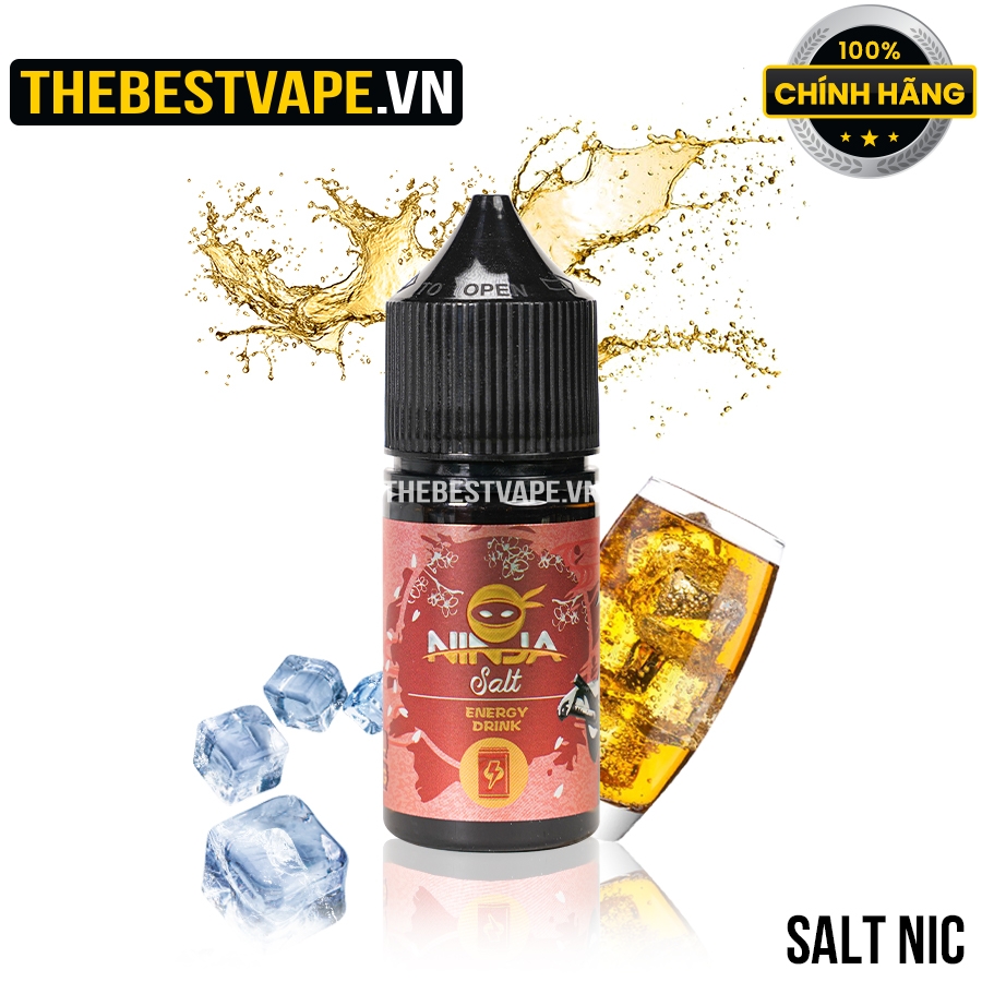 Ninja ENERGY DRINK ( Nước Tăng Lực Lạnh ) Salt Nicotine