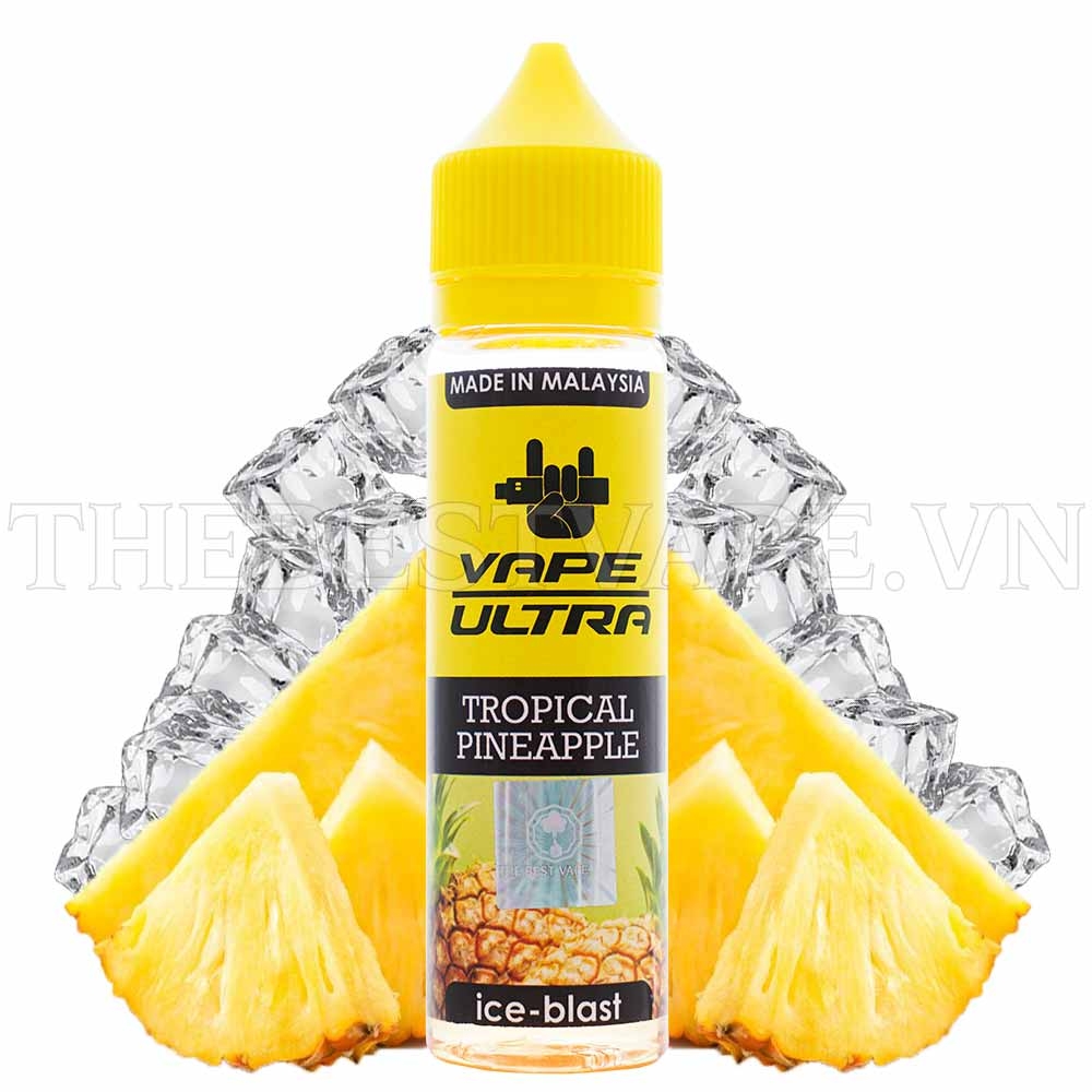 Bán Tinh Dầu Vape Malaysia Pineapple Vape Ultra 60ml Thuốc Lá Shisha điện Tử