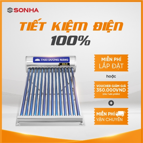 Thái dương năng Sơn Hà ống dầu GOLD 58 - 140