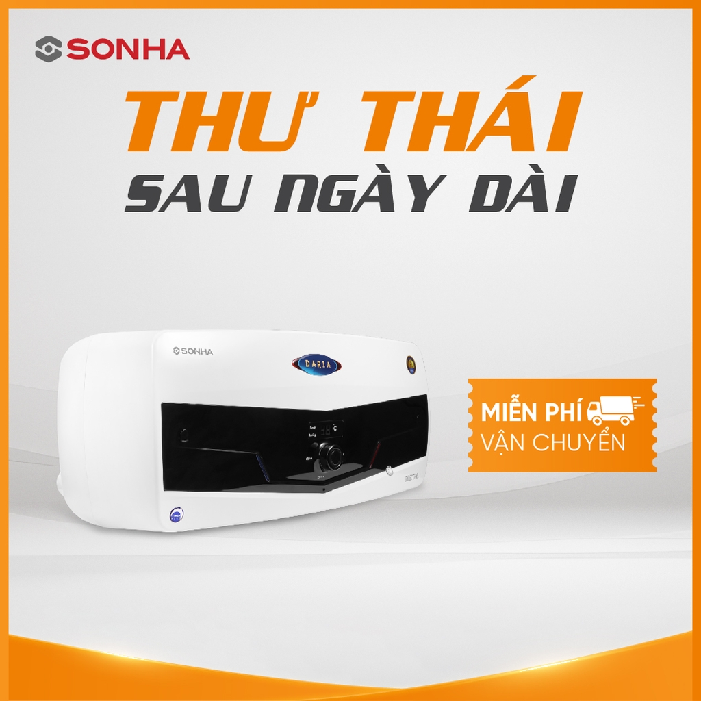 Bình nước nóng Sơn Hà DARIA ngang 20l (DAR20N)