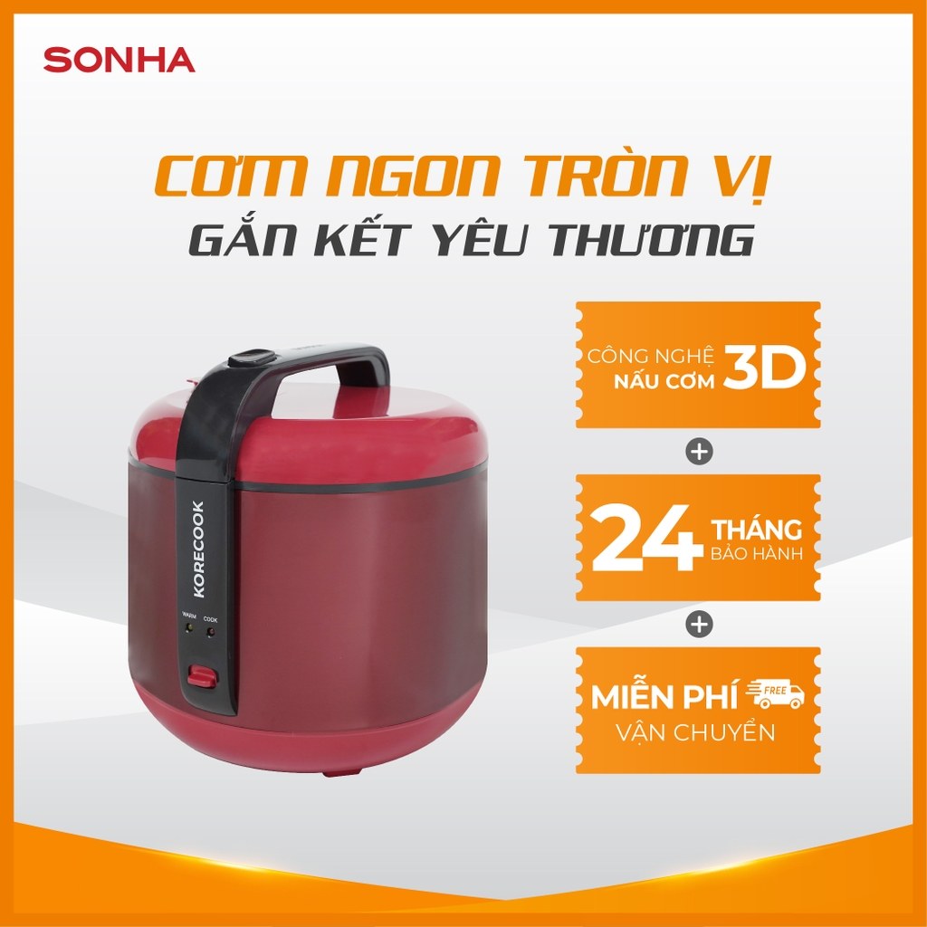 NỒI CƠM ĐIỆN KORECOOK KC-515IRB