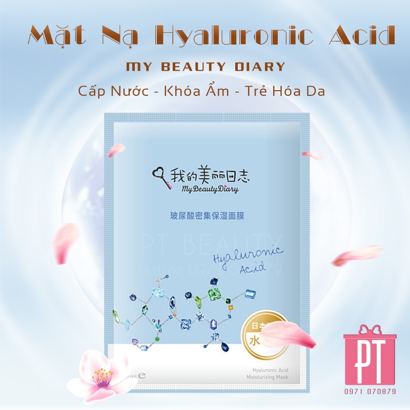 10 LOẠI MẶT NẠ PHỔ THÔNG MY BEAUTY DIARY HỘP 8 MIẾNG