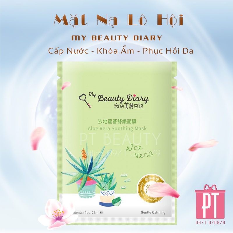 10 LOẠI MẶT NẠ PHỔ THÔNG MY BEAUTY DIARY HỘP 8 MIẾNG