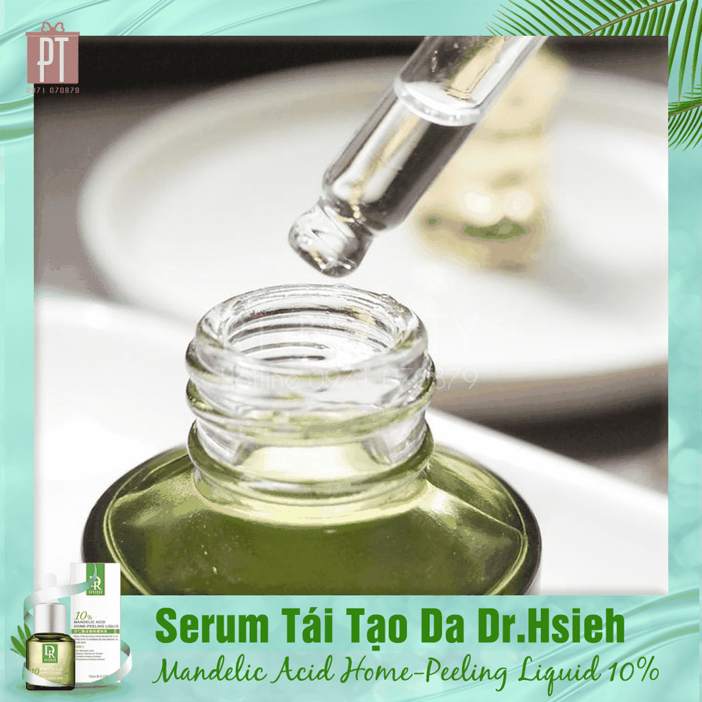 Serum Tái Tạo Da Dr.Hsieh Mandelic Acid Home-Peeling Liquid 10% 30ml