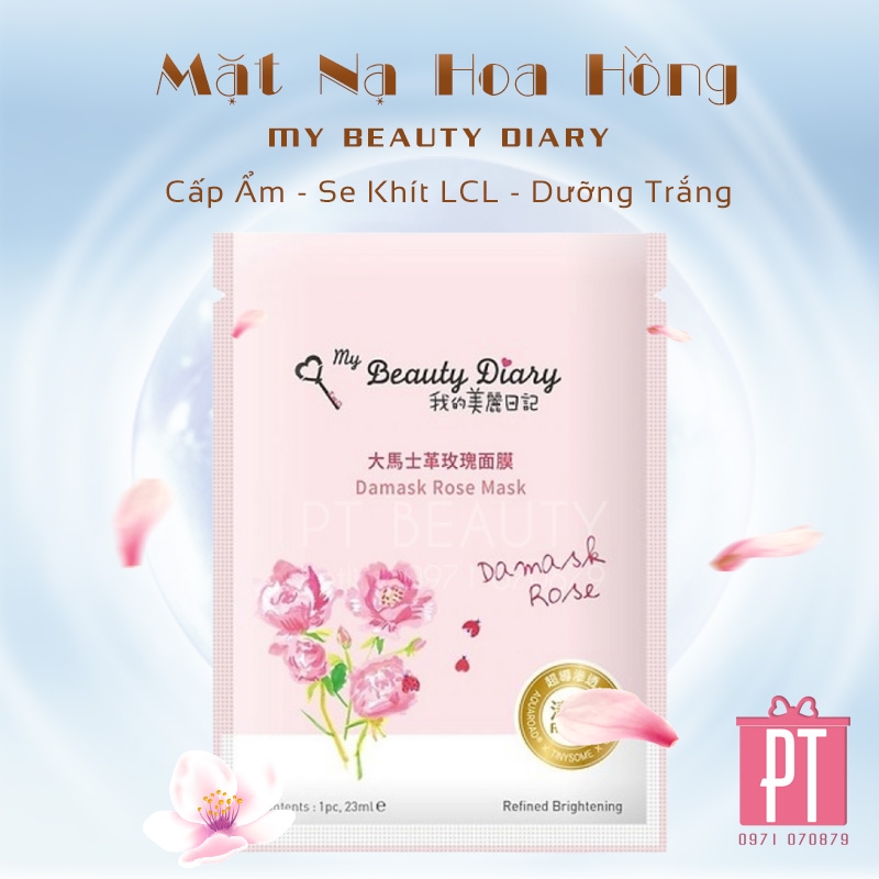 10 LOẠI MẶT NẠ PHỔ THÔNG MY BEAUTY DIARY HỘP 8 MIẾNG