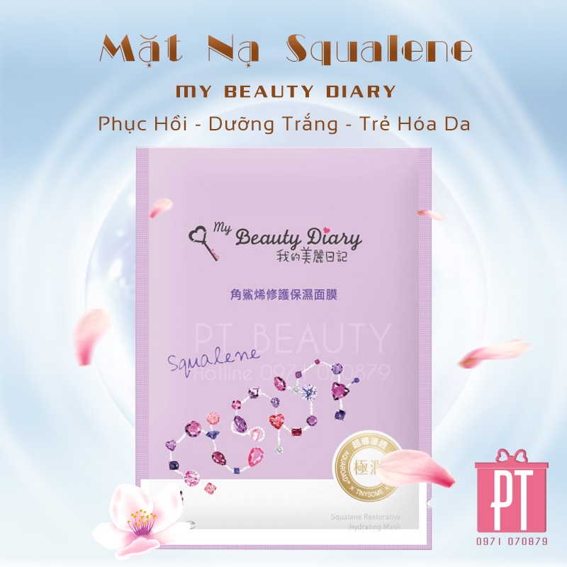 10 LOẠI MẶT NẠ PHỔ THÔNG MY BEAUTY DIARY HỘP 8 MIẾNG