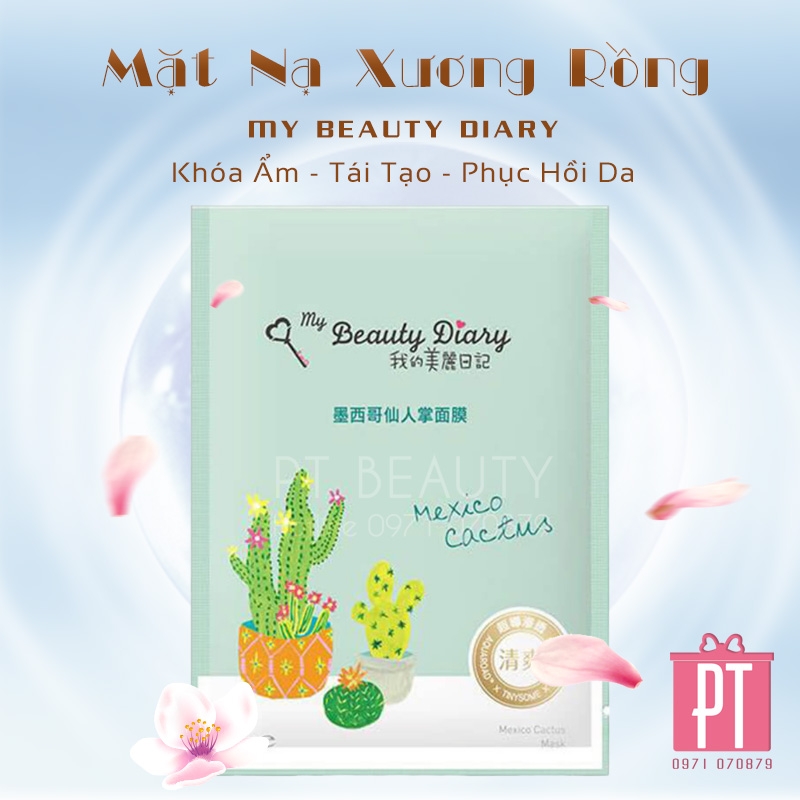 10 LOẠI MẶT NẠ PHỔ THÔNG MY BEAUTY DIARY HỘP 8 MIẾNG