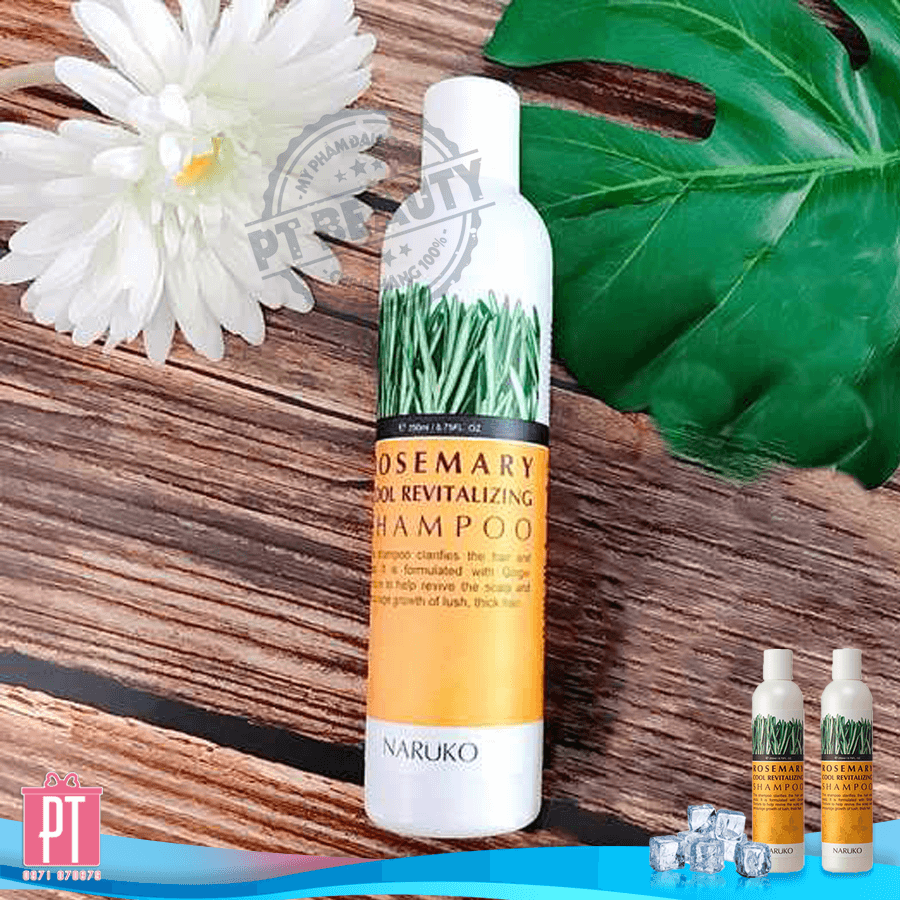 Dầu Gội Mát Lạnh Naruko Rosemary Cool Revitalizing Shampoo 250ml