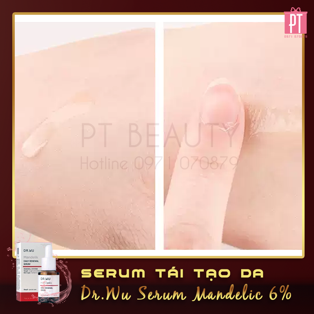 Serum Tái Tạo Da Dr.Wu Mandelic Acid 6% (15ml) 