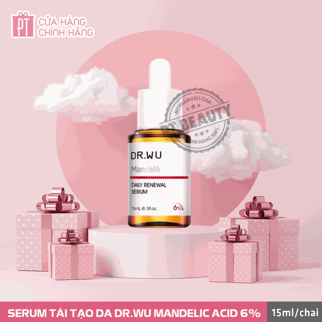 Serum Tái Tạo Da Dr.Wu Mandelic Acid 6% (15ml) 