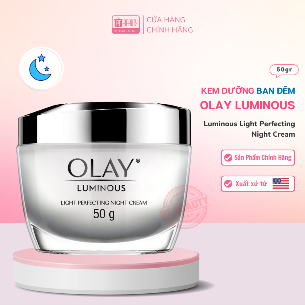 Kem Dưỡng Ngày & Đêm Dưỡng Sáng Da OLAY LUMINOUS 50G