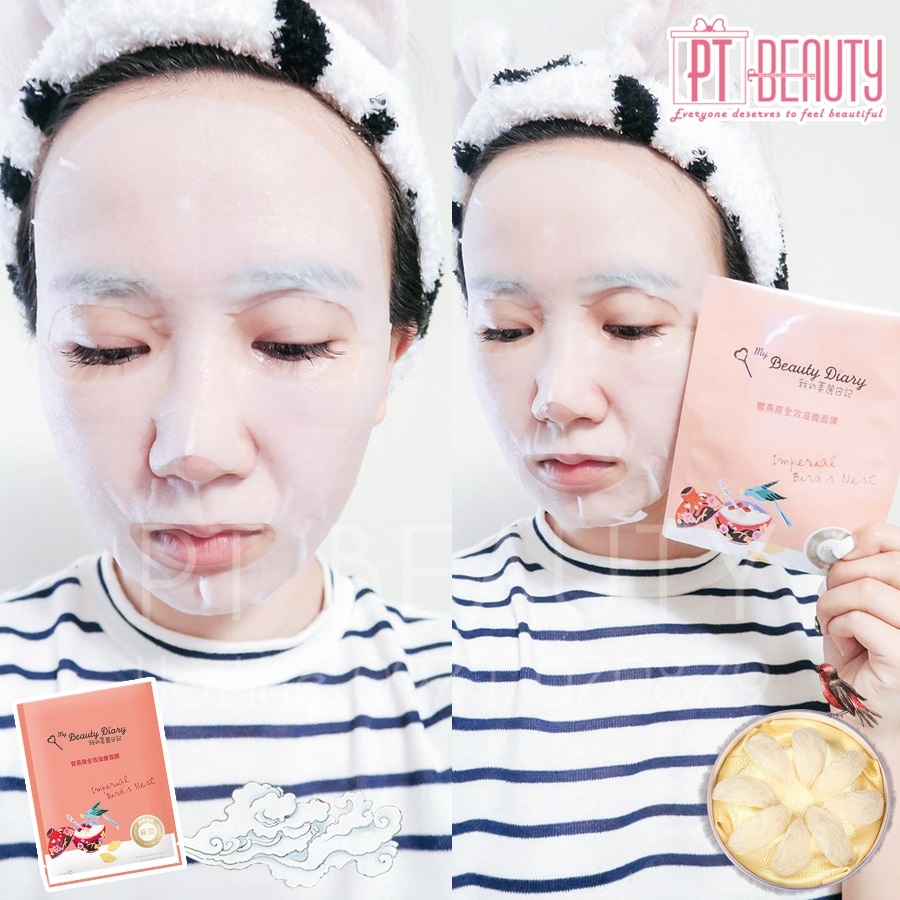 Mặt Nạ My Beauty Diary Tổ Yến Đỏ - Imperial Bird's Nest Mask 8pcs