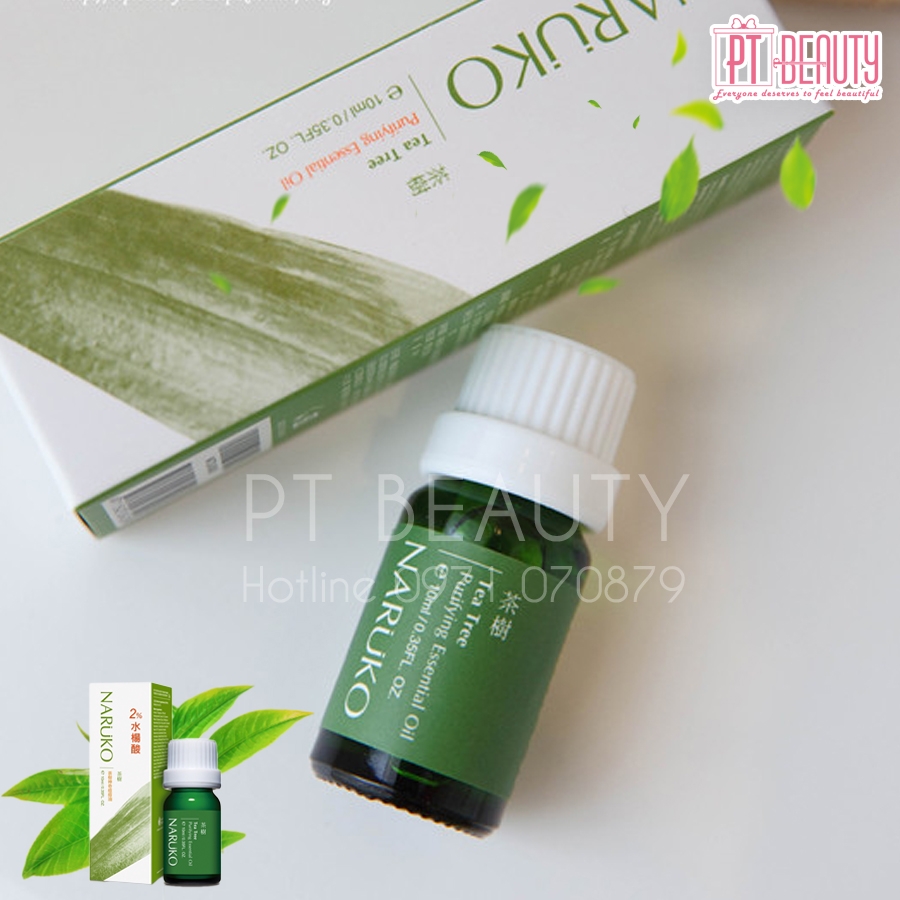 Tinh Dầu Tràm Trà Trị Mụn Naruko Tea Tree Oil Purifying Essential Oil 10ml