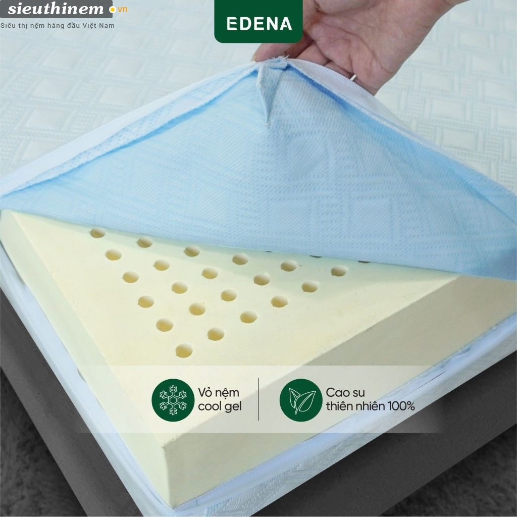 NỆM CAO SU THIÊN NHIÊN EDENA - COOLATEX