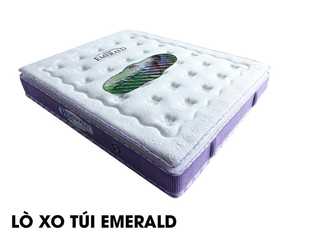 NỆM LÒ XO TÚI EMERALD 5 SAO - BẢO HÀNH 18 NĂM