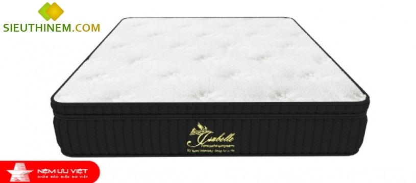 NỆM LÒ XO TÚI ISABELLE 7 VÙNG 4 VIỀN – 1 MẶT MEMORY FOAM