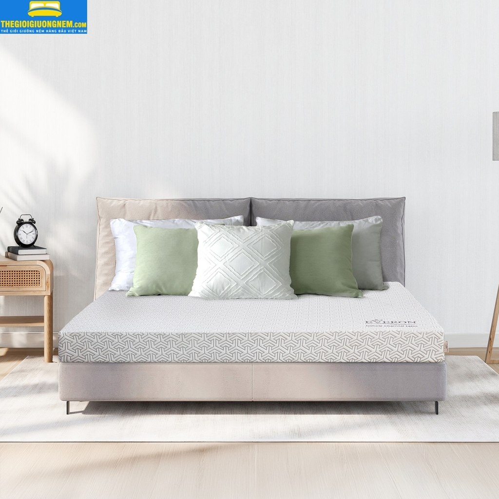 Đệm Cao Su Than Hoạt Tính Everon - Natural Charcoal Latex