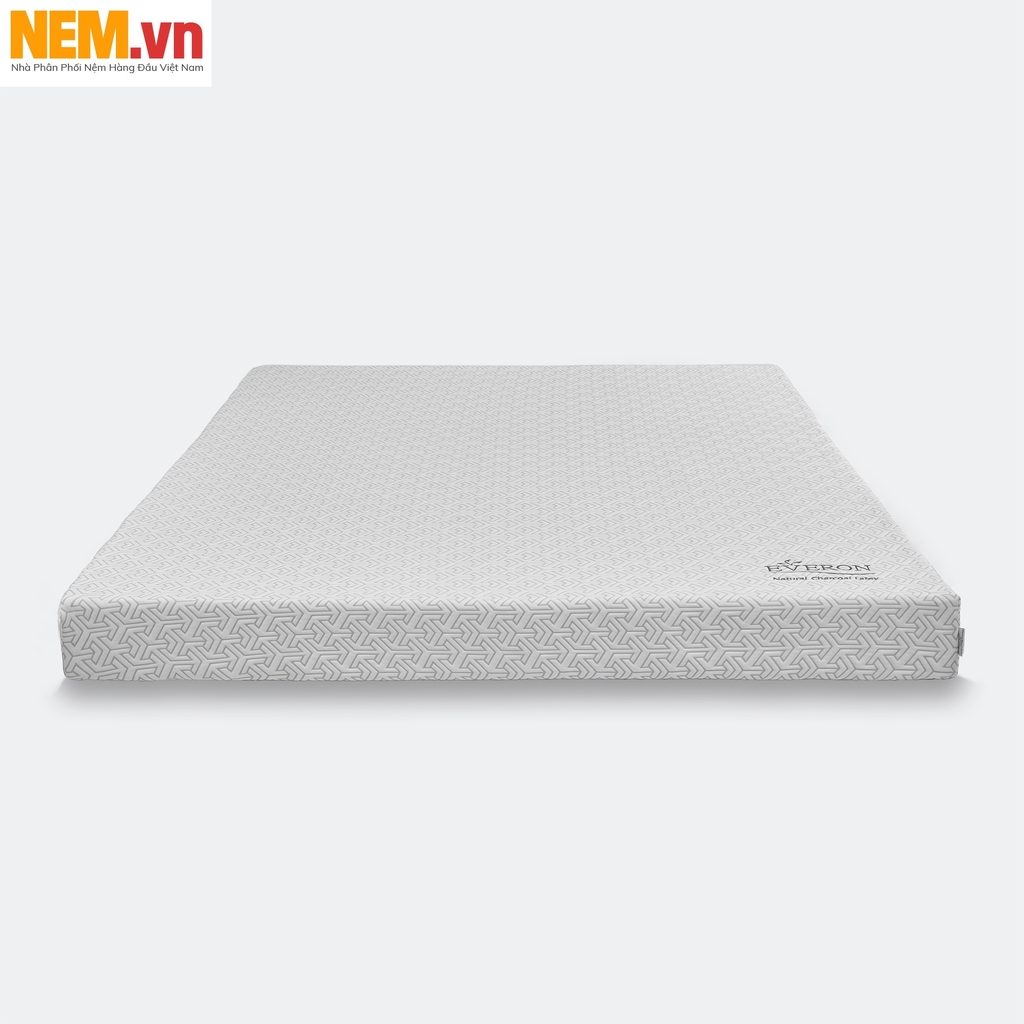 Đệm Cao Su Than Hoạt Tính Everon - Natural Charcoal Latex