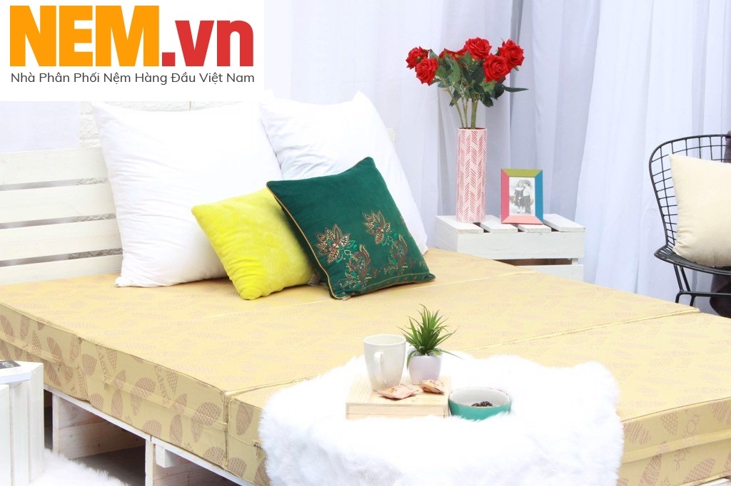 Nệm Bông Ép Edena Gấp 3 | Mua Online Giảm Giá Lớn