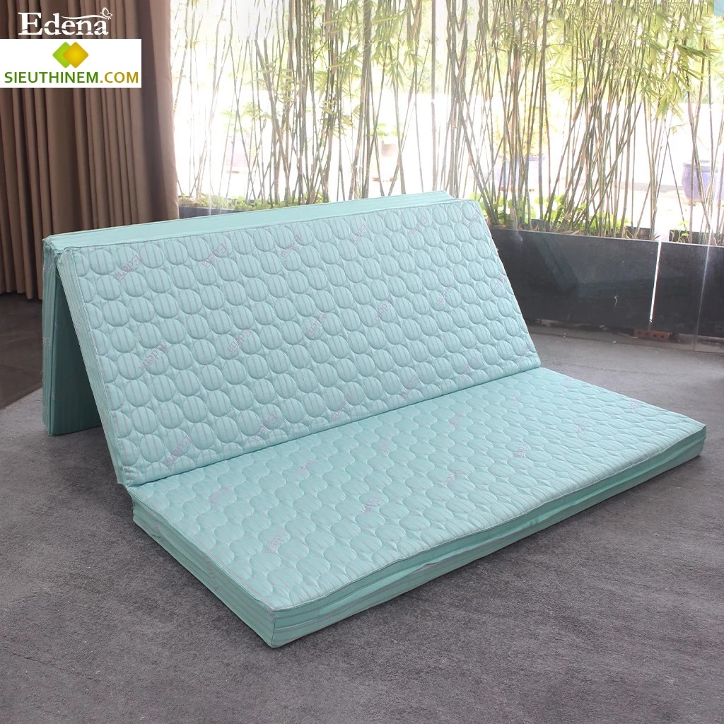 Nệm Bông Ép Chần Gòn Edena 160x198x10cm - Mua Online Giảm 35%