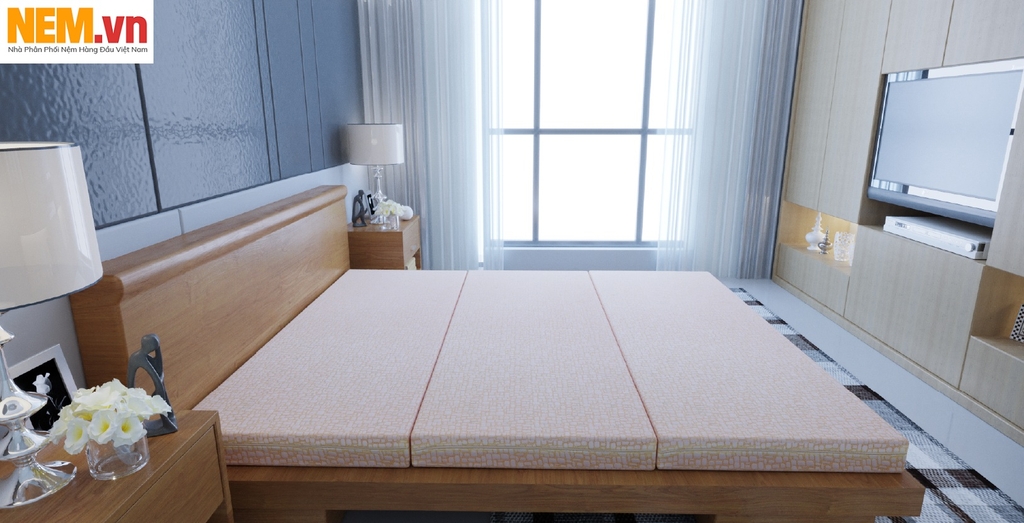 NỆM GẤP 3 THÔNG HƠI CAO CẤP – KIM CƯƠNG