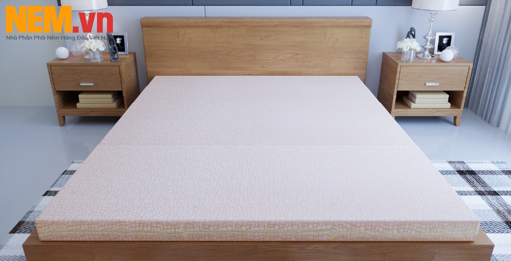 NỆM GẤP 3 THÔNG HƠI CAO CẤP – KIM CƯƠNG