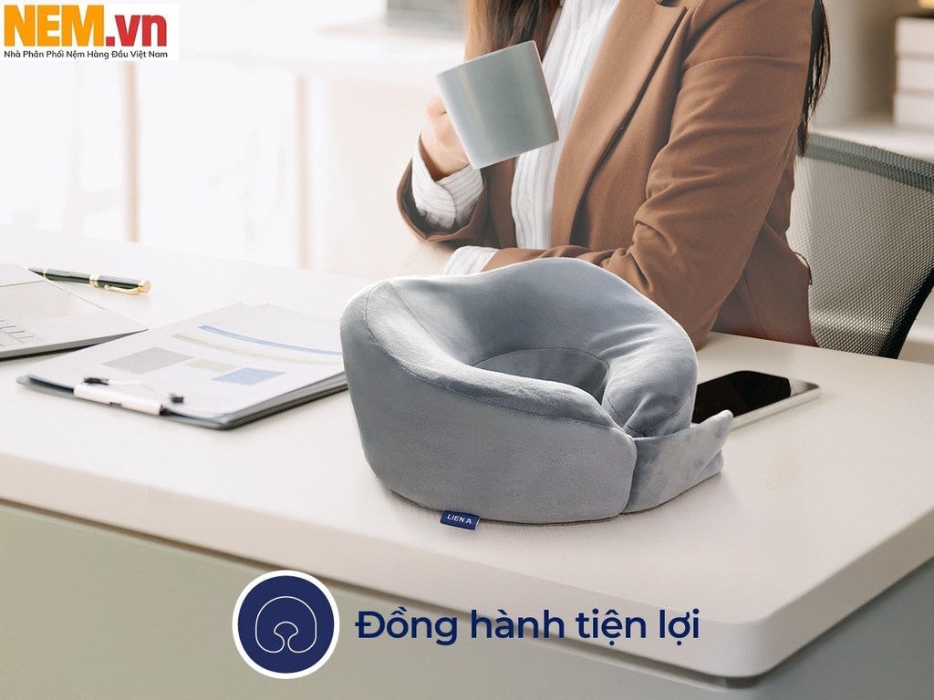 GỐI CAO SU TRAVELMATE LUX - LIÊN Á