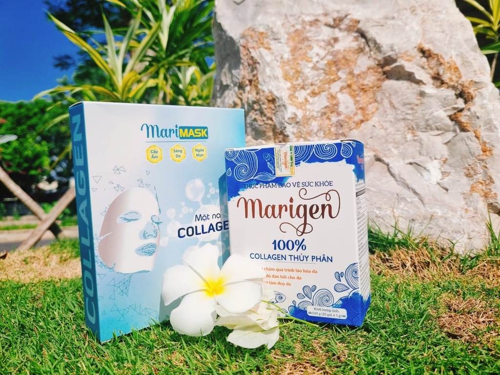 Mặt nạ Collagen Marimask Marigen Vietnam