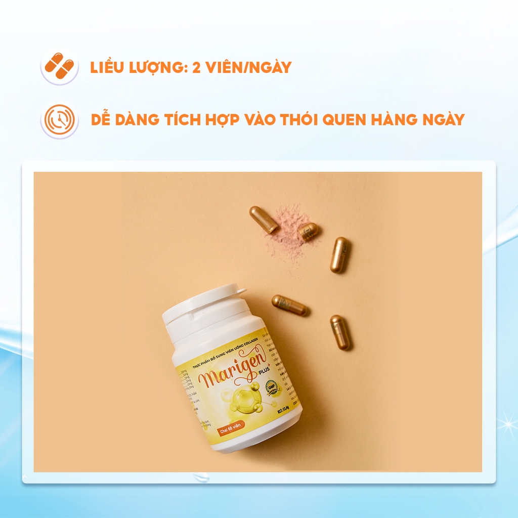 Viên uống Collagen Marigen Plus Marigen Vietnam