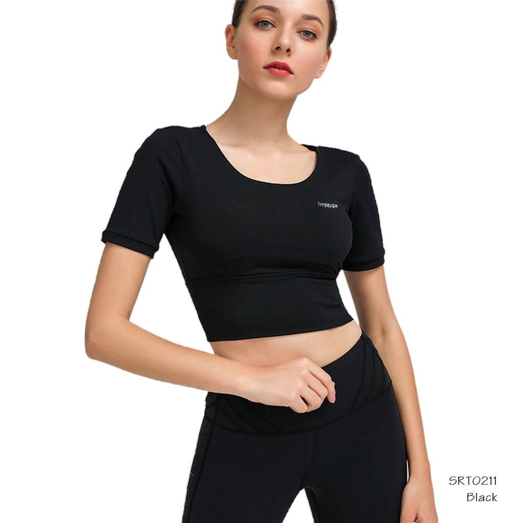 Áo tập crotop ngắn tay SRT0211 beYoga