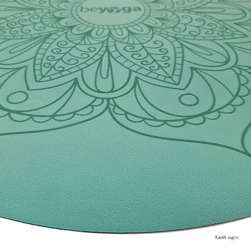 Miếng đệm Yoga & Thiền cao su PU mật độ cao beYoga tròn 60cm