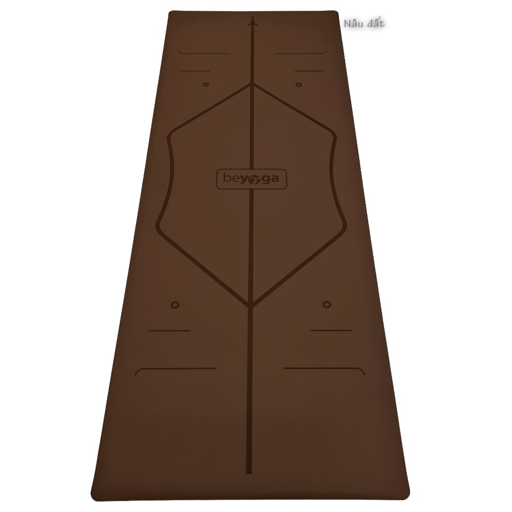 Thảm yoga cao su tự nhiên PU mật độ cao beYoga 5mm