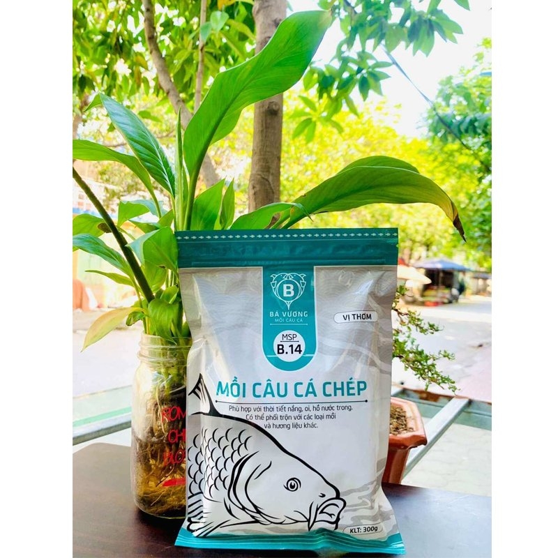 Mồi câu cá chép B14 (300gram) - Mồi câu Bá Vương