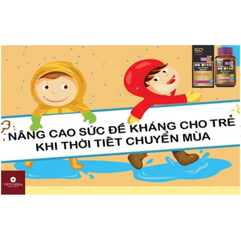 Bí quyết tăng đề kháng cho trẻ lúc giao mùa