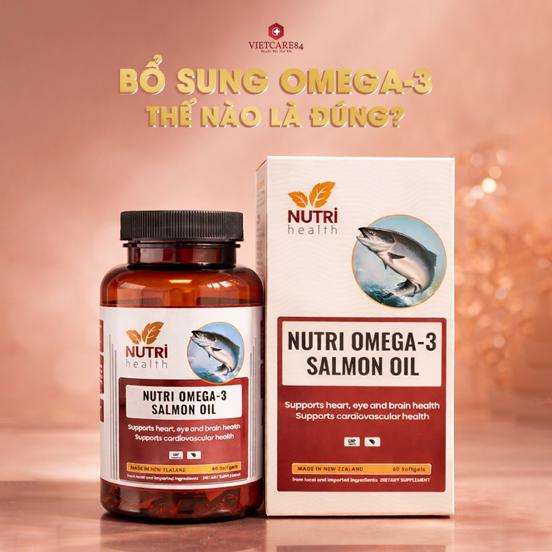 Bổ Sung Omega-3 Thế Nào Là Đúng?