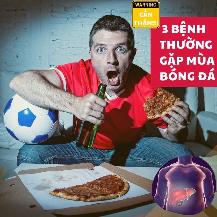 YÊU BÓNG ĐÁ CUỒNG EURO KHÔNG QUÊN BẢO VỆ SỨC KHỎE BẢN THÂN!